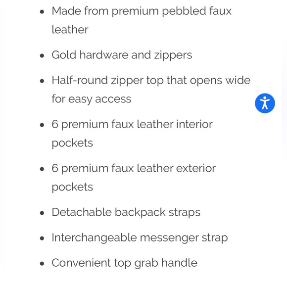 Fawn Large Diaper Bag Brown - Picture 3 of 8